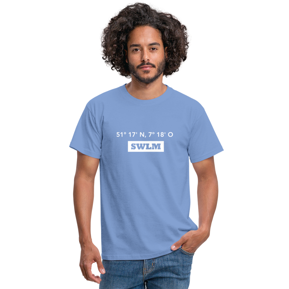 T-Shirt Schwelm "SWLM GPS" Bright Edition - carolina blue