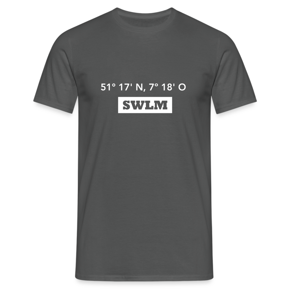 T-Shirt Schwelm "SWLM GPS" Bright Edition - charcoal grey