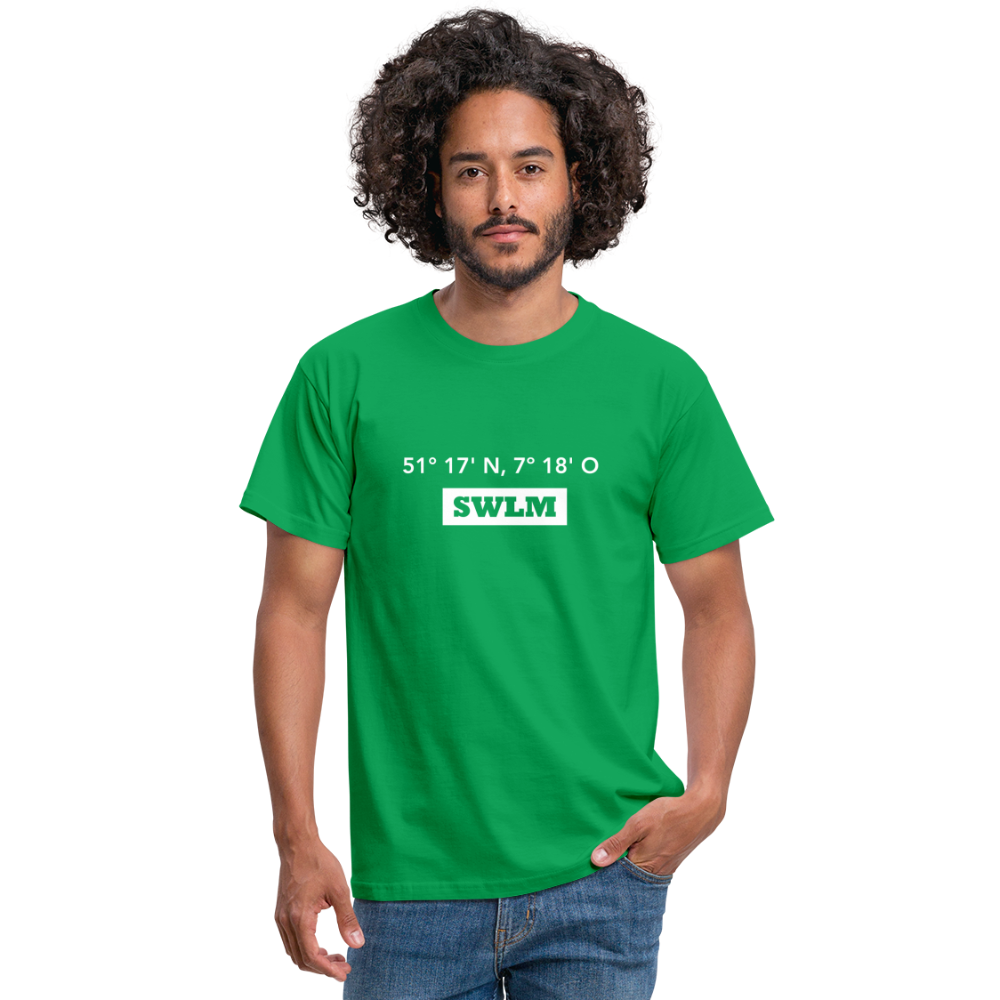 T-Shirt Schwelm "SWLM GPS" Bright Edition - kelly green