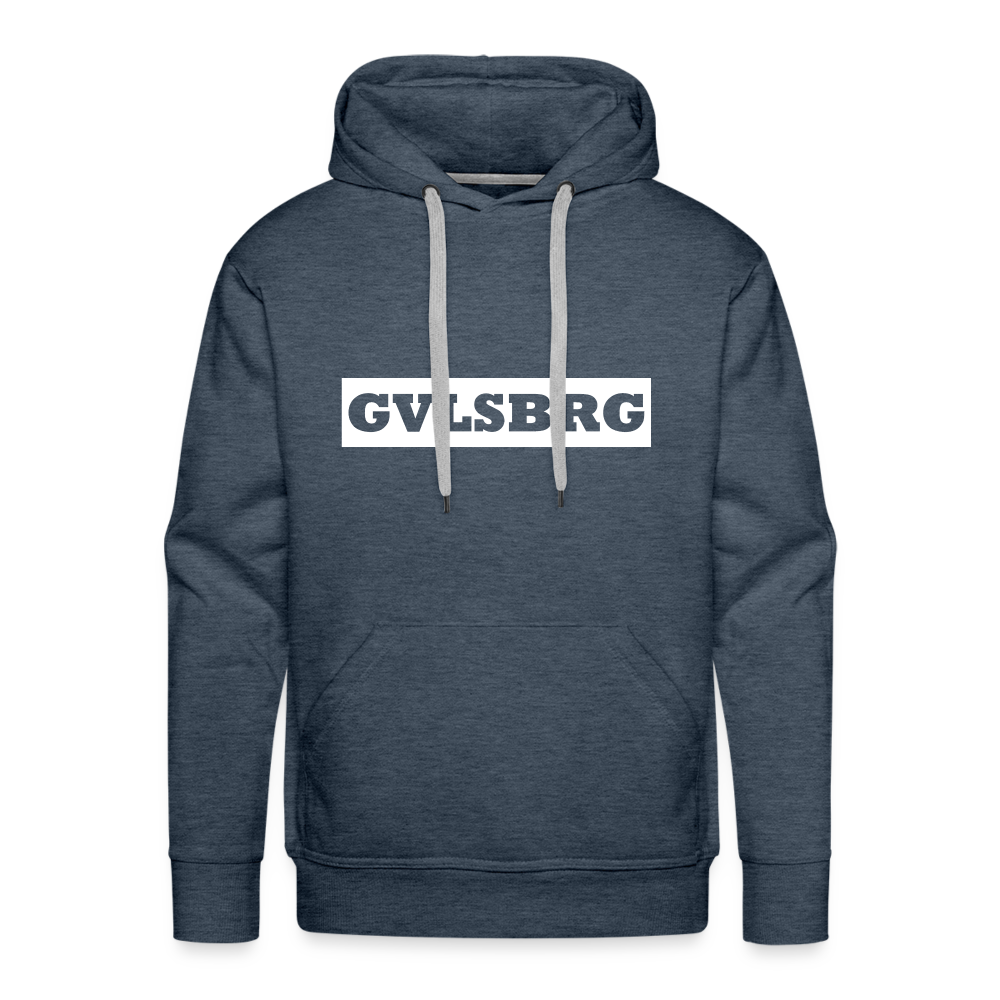 Hoodie Gevelsberg "GVLSBRG" Bright Edition - heather denim