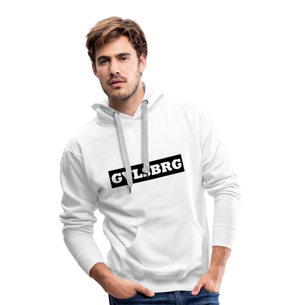 Hoodie Gevelsberg "GVLSBRG" Dark Edition - white
