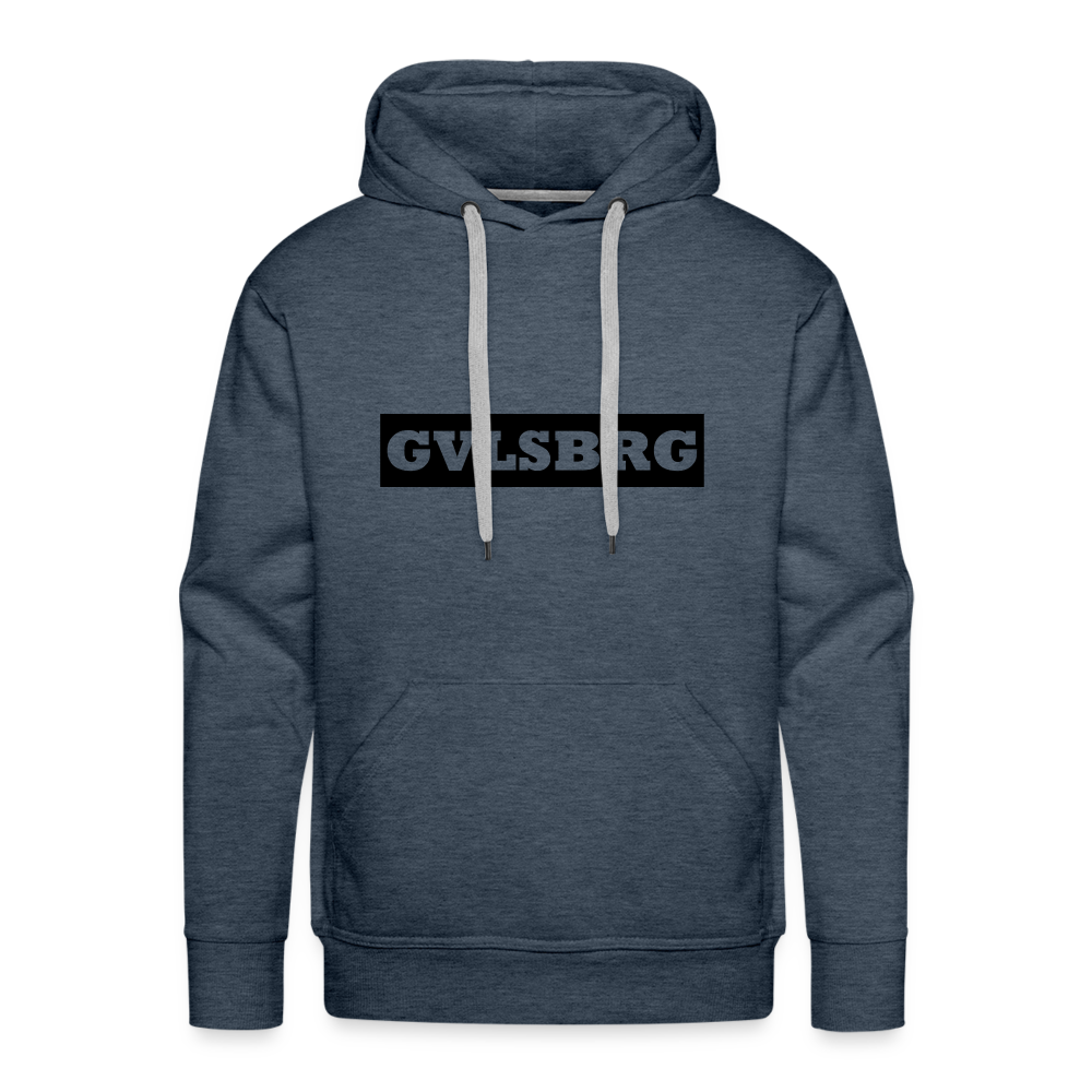Hoodie Gevelsberg "GVLSBRG" Dark Edition - heather denim