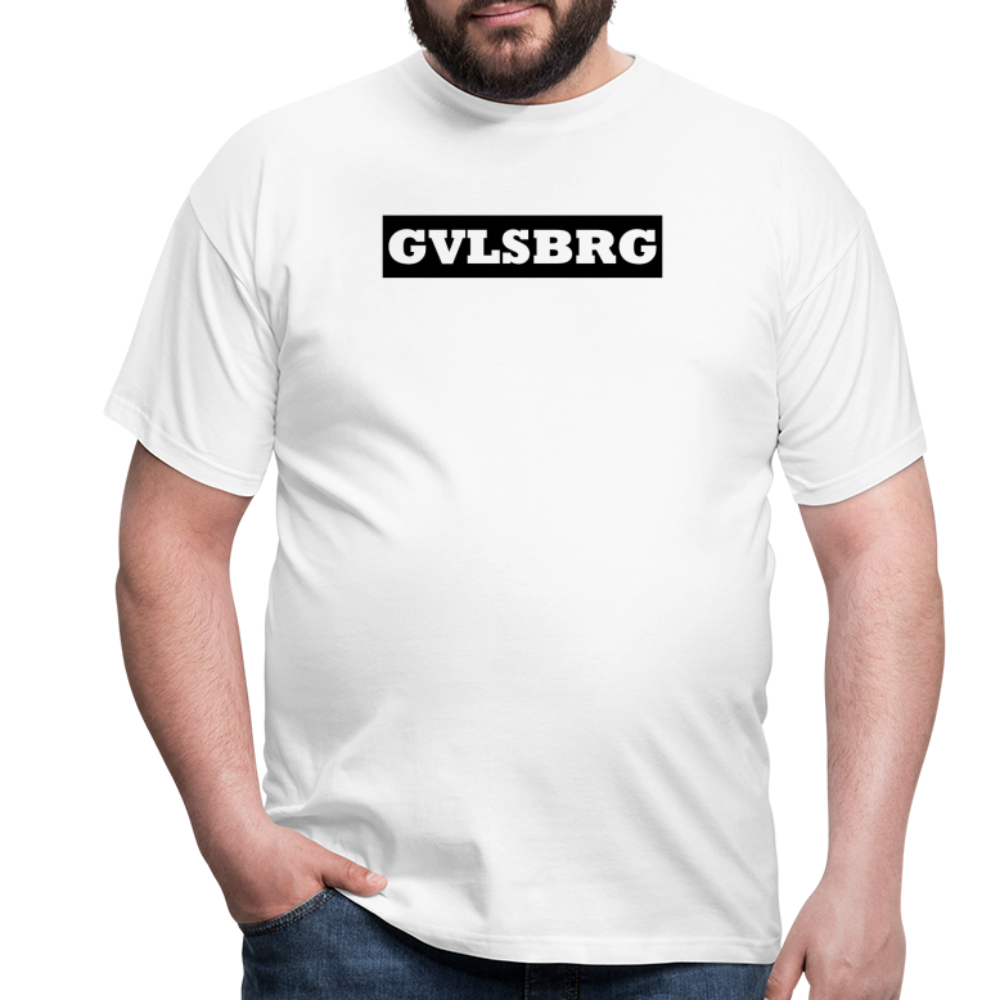 T-Shirt Gevelsberg "GVLSBRG" - white