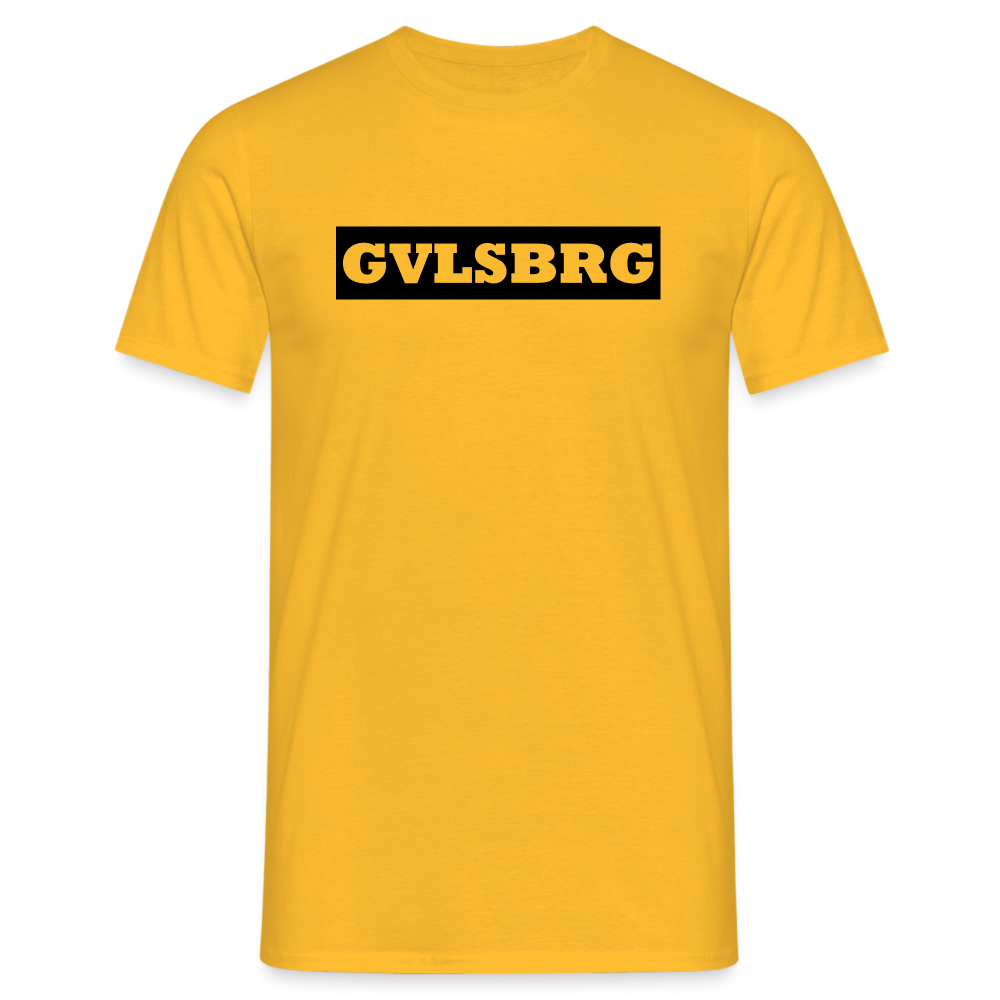 T-Shirt Gevelsberg "GVLSBRG" - yellow