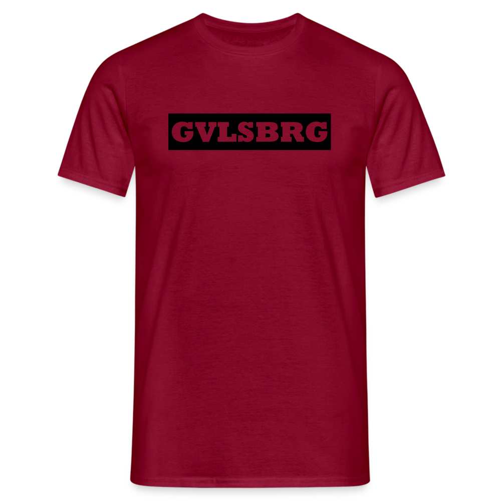 T-Shirt Gevelsberg "GVLSBRG" - brick red