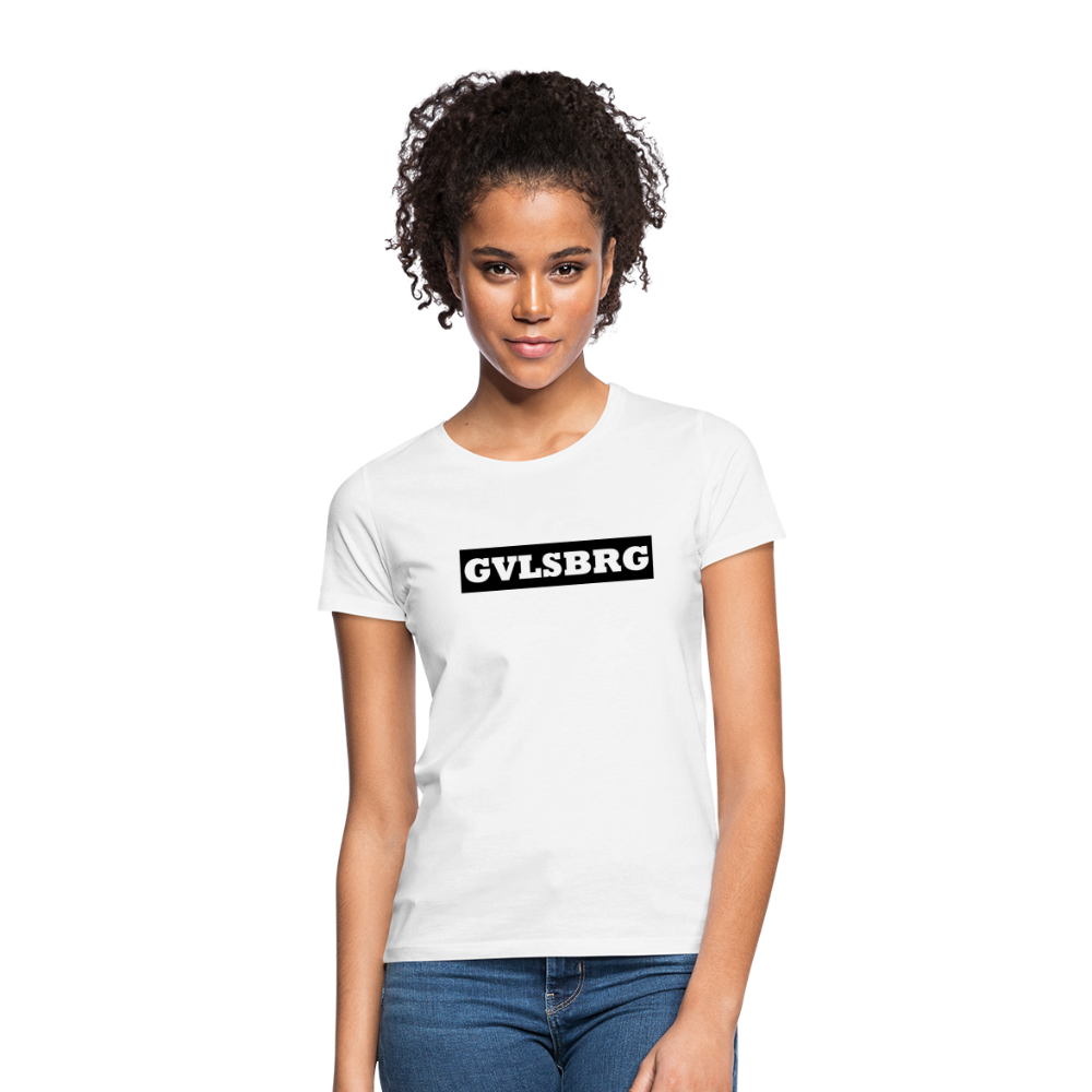 T-Shirt Ladies Gevelsberg "GVLSBRG" - white