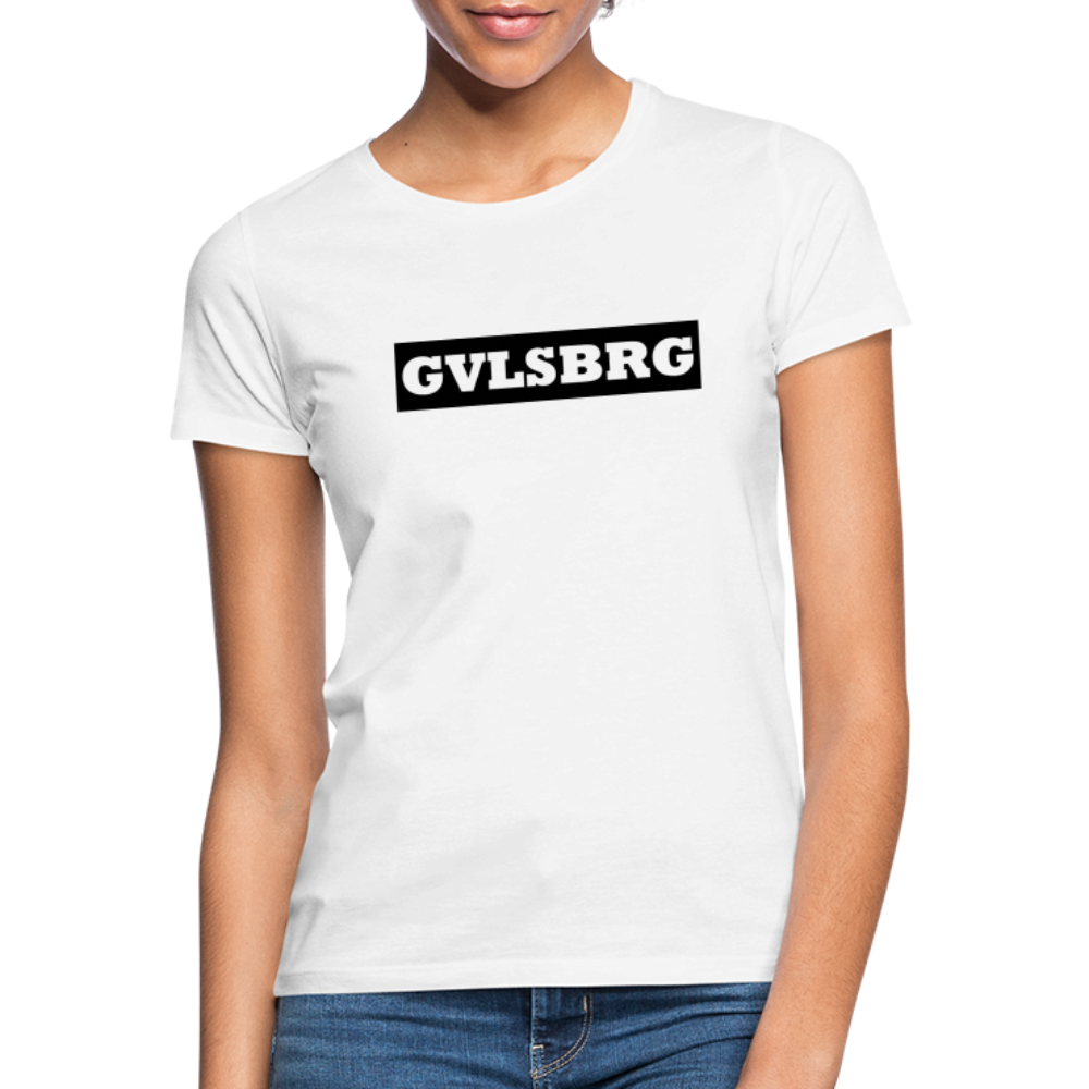 T-Shirt Ladies Gevelsberg "GVLSBRG" - white