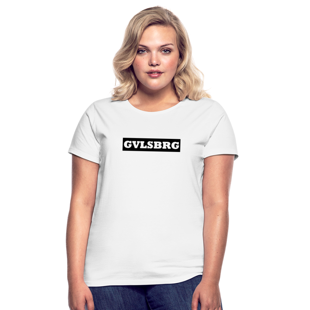 T-Shirt Ladies Gevelsberg "GVLSBRG" - white