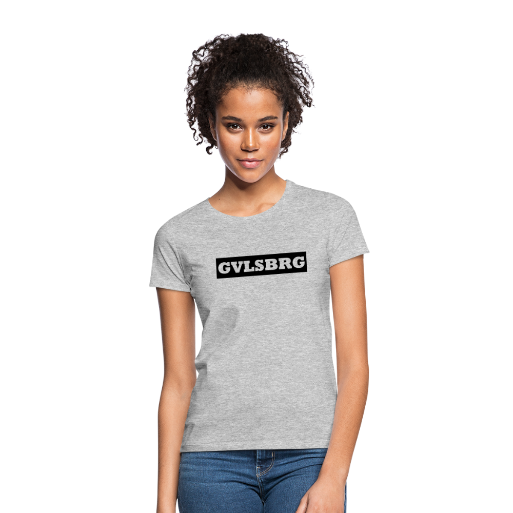 T-Shirt Ladies Gevelsberg "GVLSBRG" - heather grey