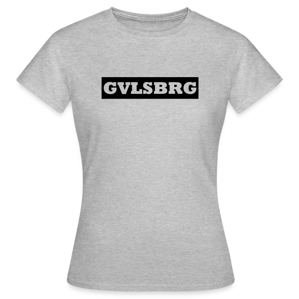 T-Shirt Ladies Gevelsberg "GVLSBRG" - heather grey
