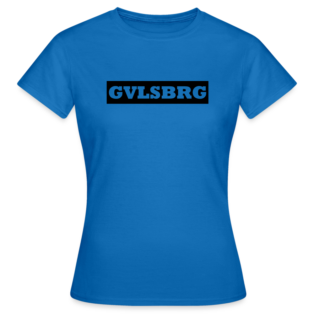 T-Shirt Ladies Gevelsberg "GVLSBRG" - royal blue