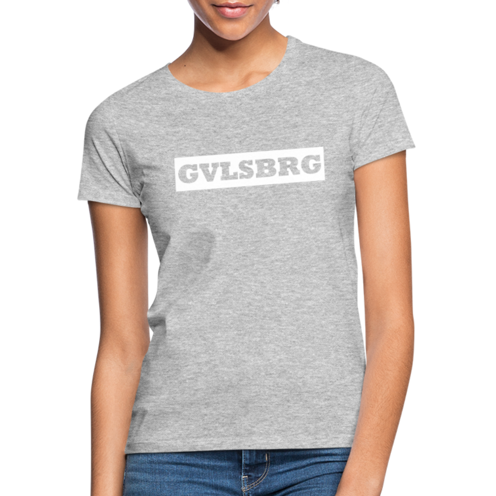 T-Shirt Ladies Gevelsberg "GVLSBRG" Bright Edition - heather grey