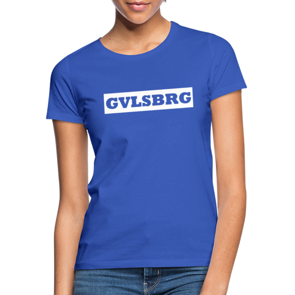T-Shirt Ladies Gevelsberg "GVLSBRG" Bright Edition - royal blue