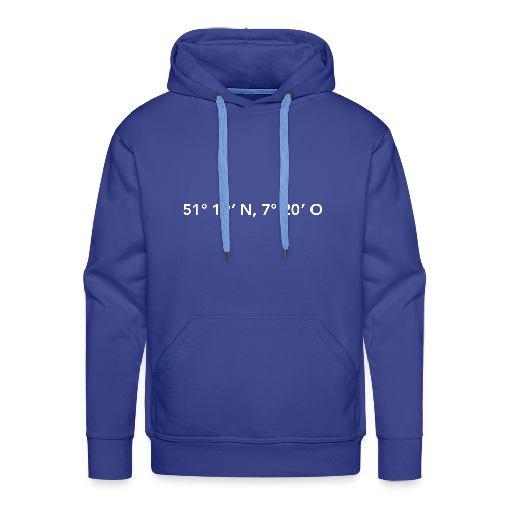 Hoodie Gevelsberg "GPS" Bright Edition - royal blue