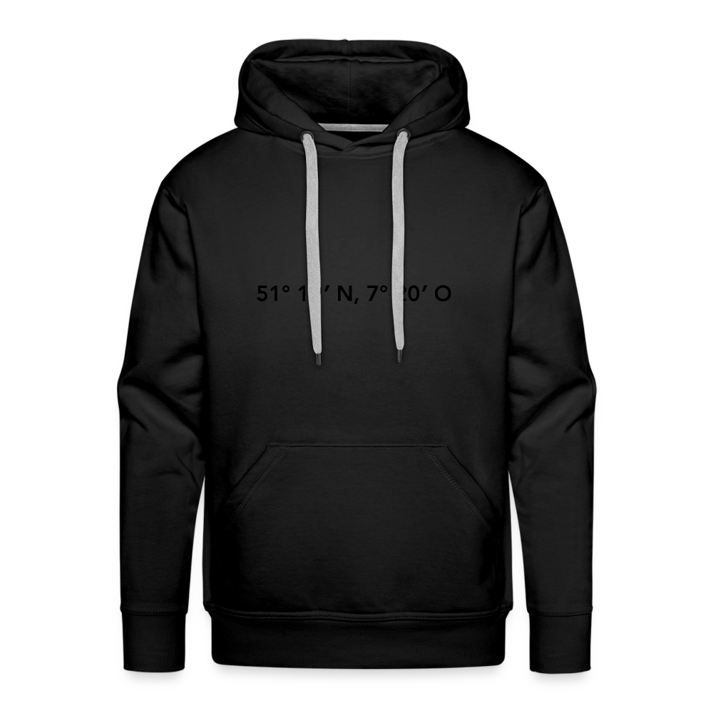 Hoodie Gevelsberg "GPS" Dark Edition - black