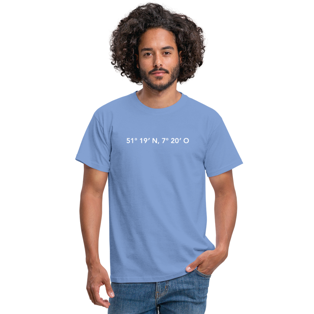 T-Shirt Gevelsberg "GPS" Bright Edition - carolina blue