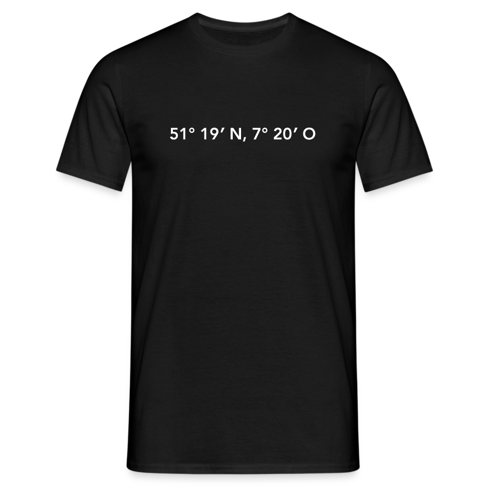 T-Shirt Gevelsberg "GPS" Bright Edition - black