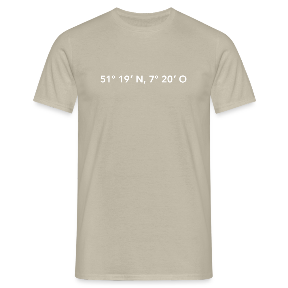 T-Shirt Gevelsberg "GPS" Bright Edition - sand beige