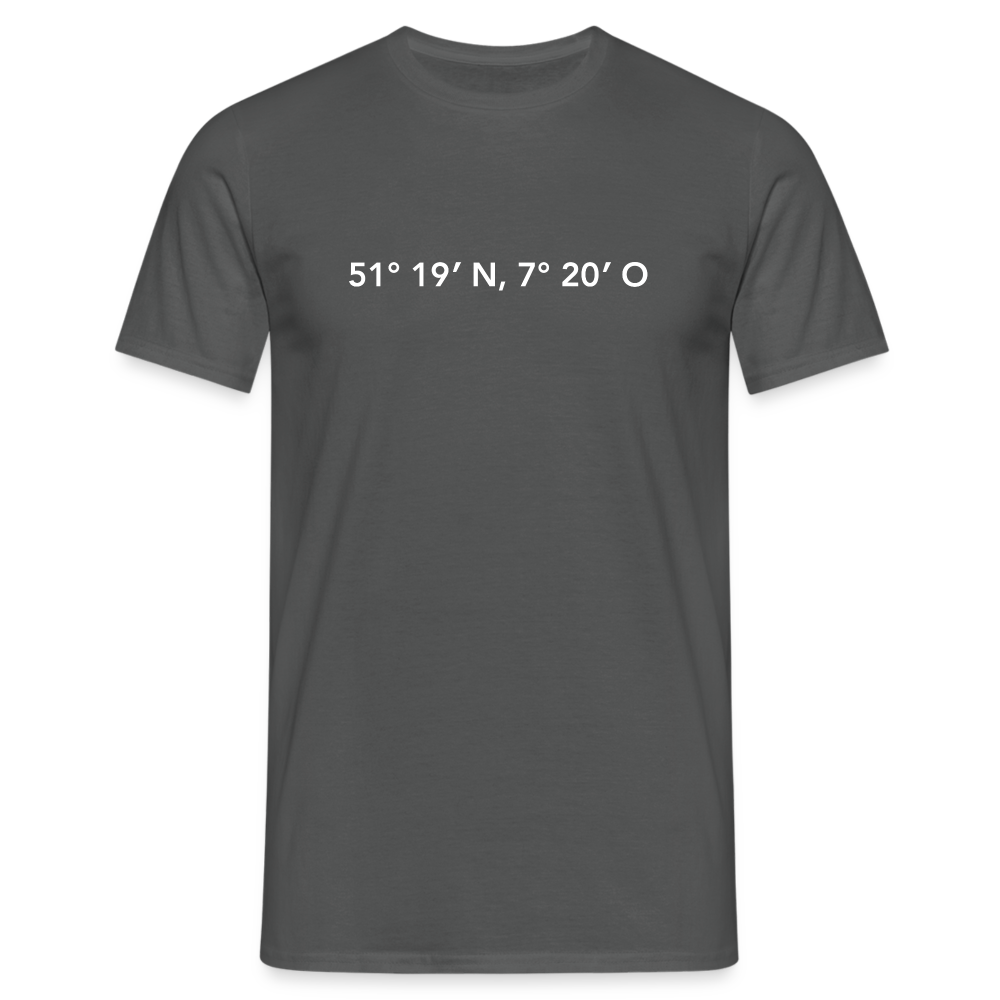T-Shirt Gevelsberg "GPS" Bright Edition - charcoal grey
