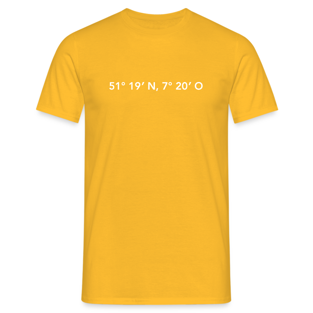 T-Shirt Gevelsberg "GPS" Bright Edition - yellow