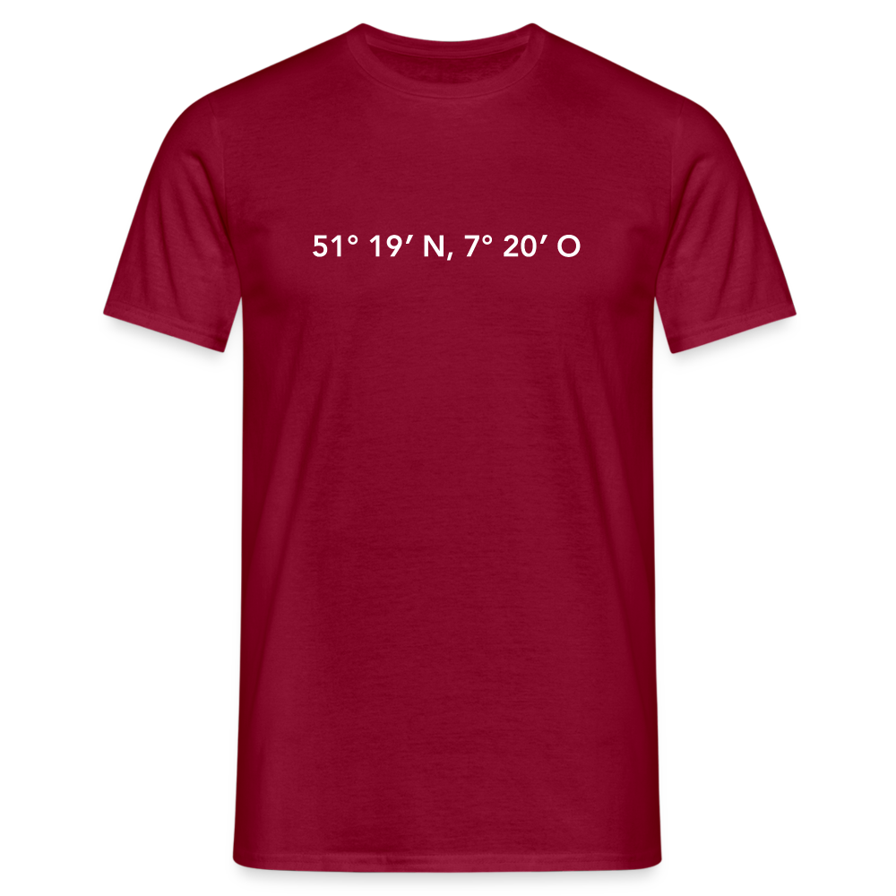 T-Shirt Gevelsberg "GPS" Bright Edition - brick red