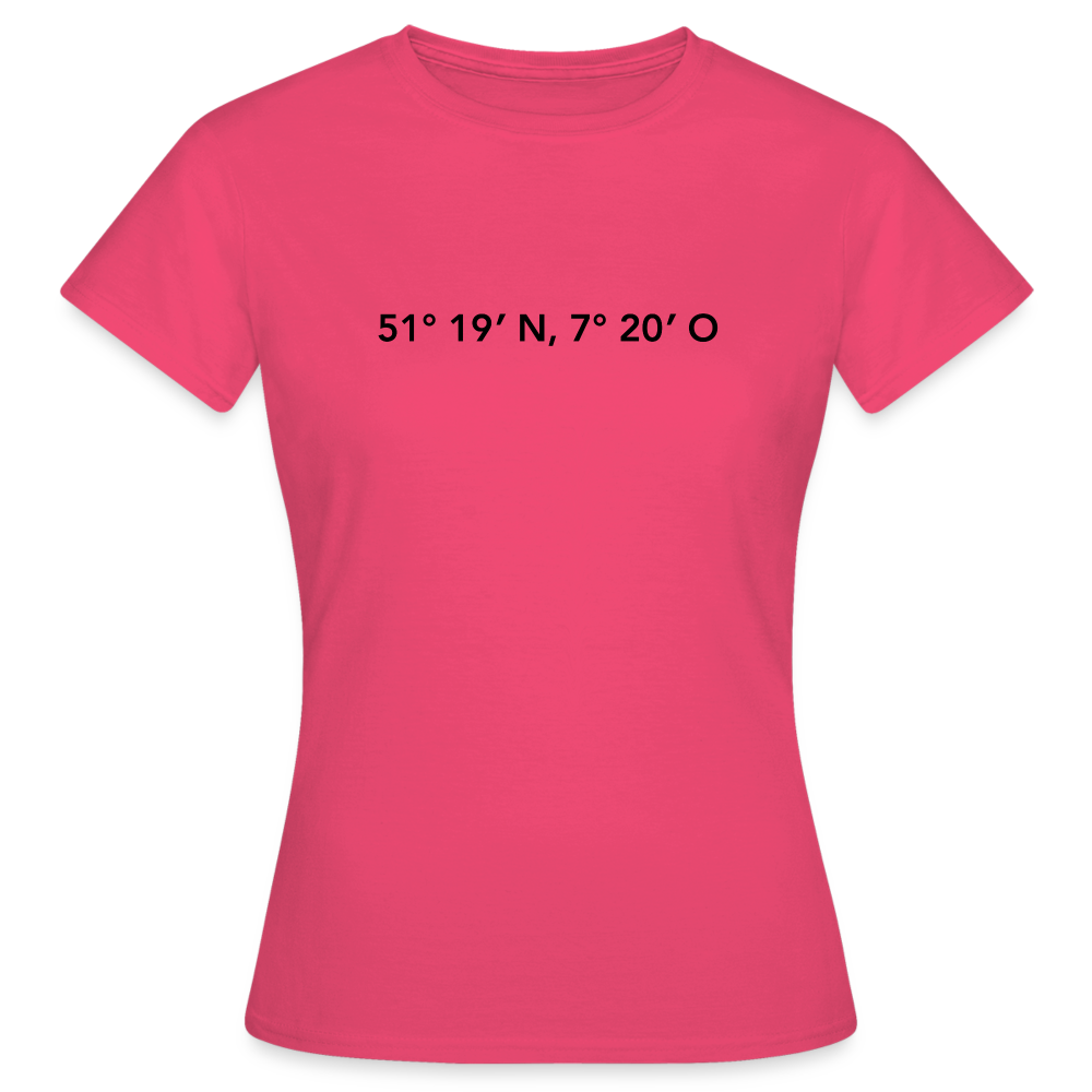 T-Shirt Ladies Gevelsberg "GPS" - azalea