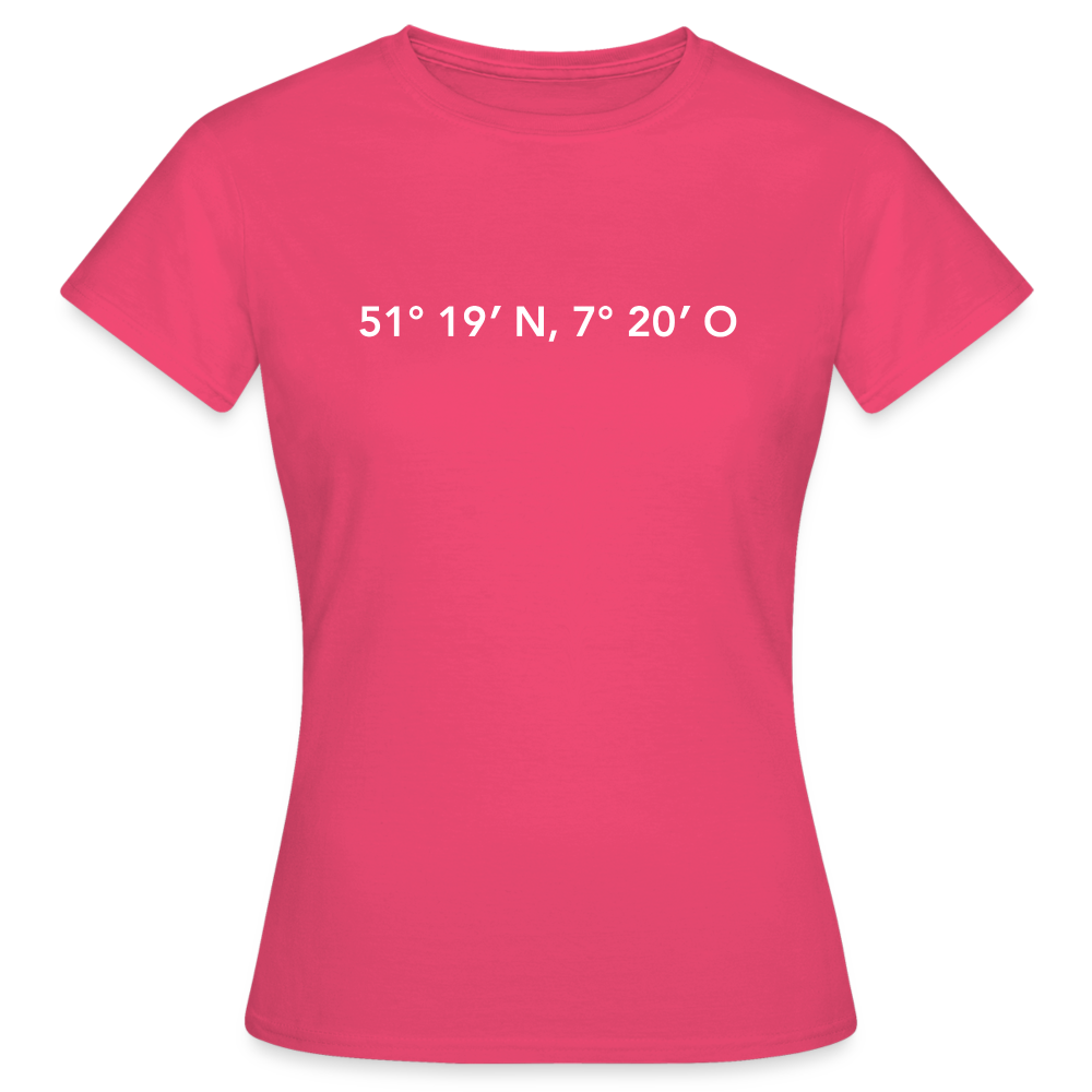 T-Shirt Ladies Gevelsberg "GPS" Bright Edition - azalea