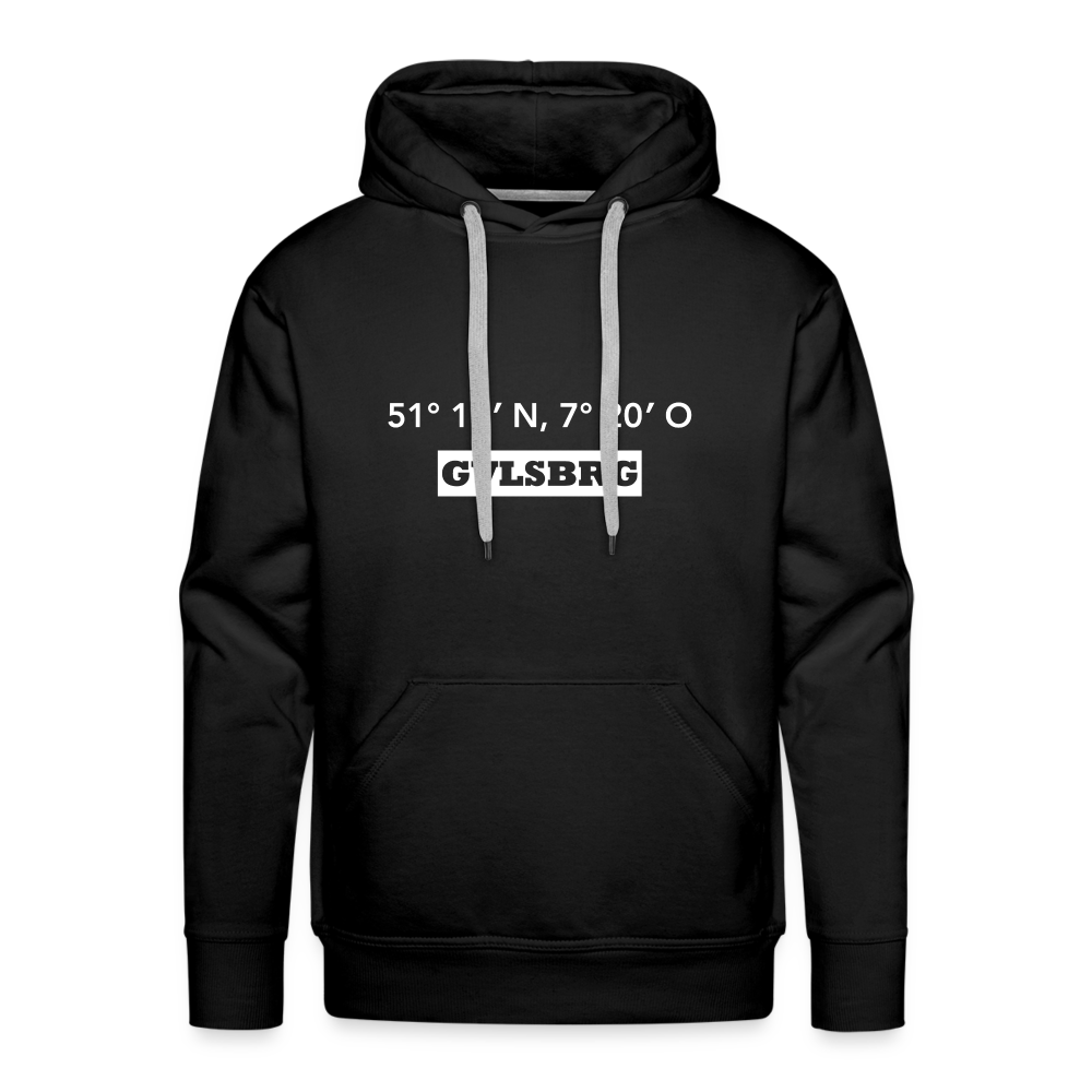 Hoodie Gevelsberg "GVLSBRG GPS" Bright Edition - black