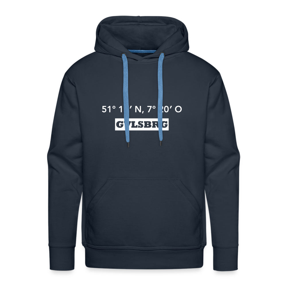 Hoodie Gevelsberg "GVLSBRG GPS" Bright Edition - navy