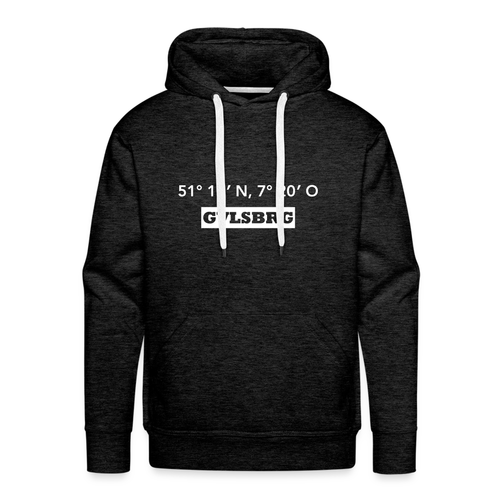 Hoodie Gevelsberg "GVLSBRG GPS" Bright Edition - charcoal grey