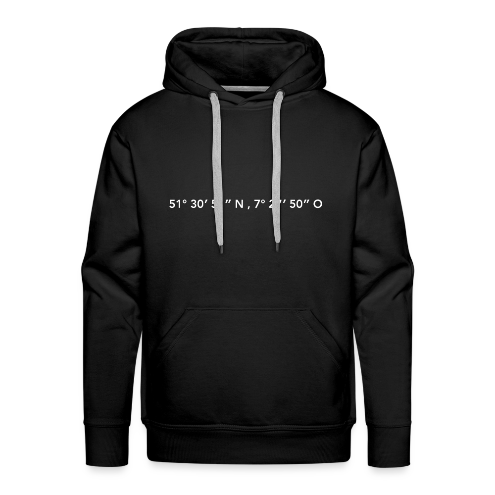 Hoodie Dortmund "GPS" Bright Edition - black