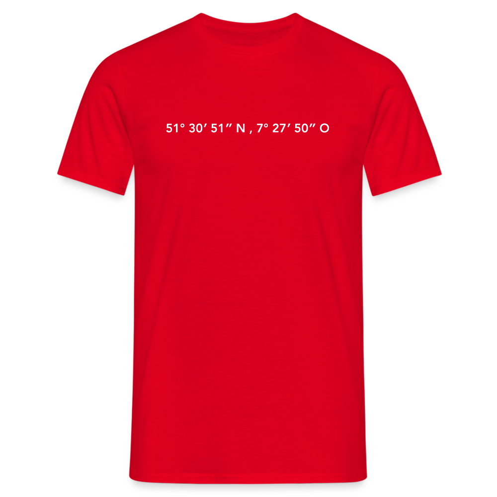 T-Shirt Dortmund "GPS" Bright Edition - red