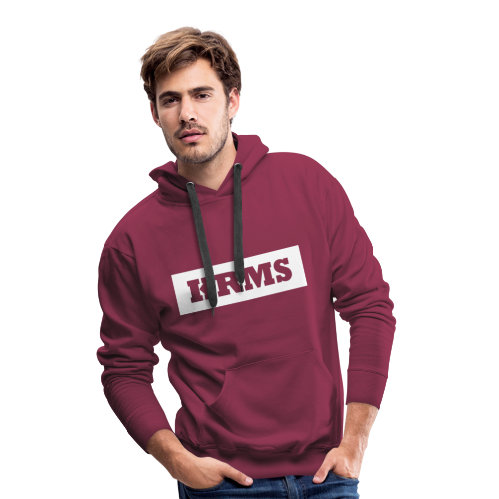 Hoodie "KRMS" Bright Edition - bordeaux