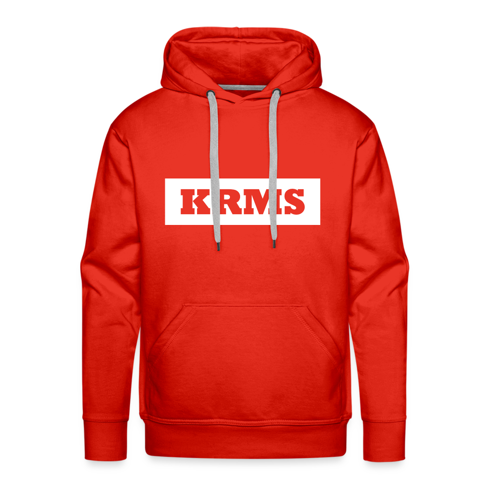 Hoodie "KRMS" Bright Edition - red