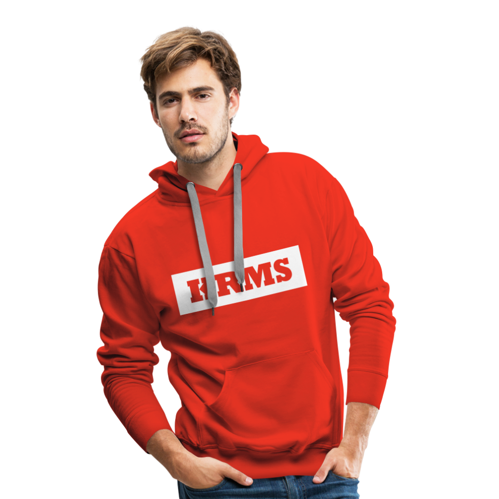 Hoodie "KRMS" Bright Edition - red