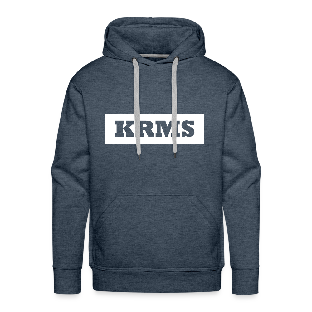 Hoodie "KRMS" Bright Edition - heather denim