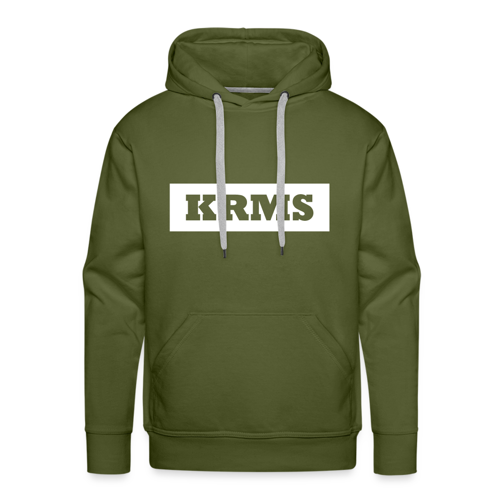 Hoodie "KRMS" Bright Edition - olive green