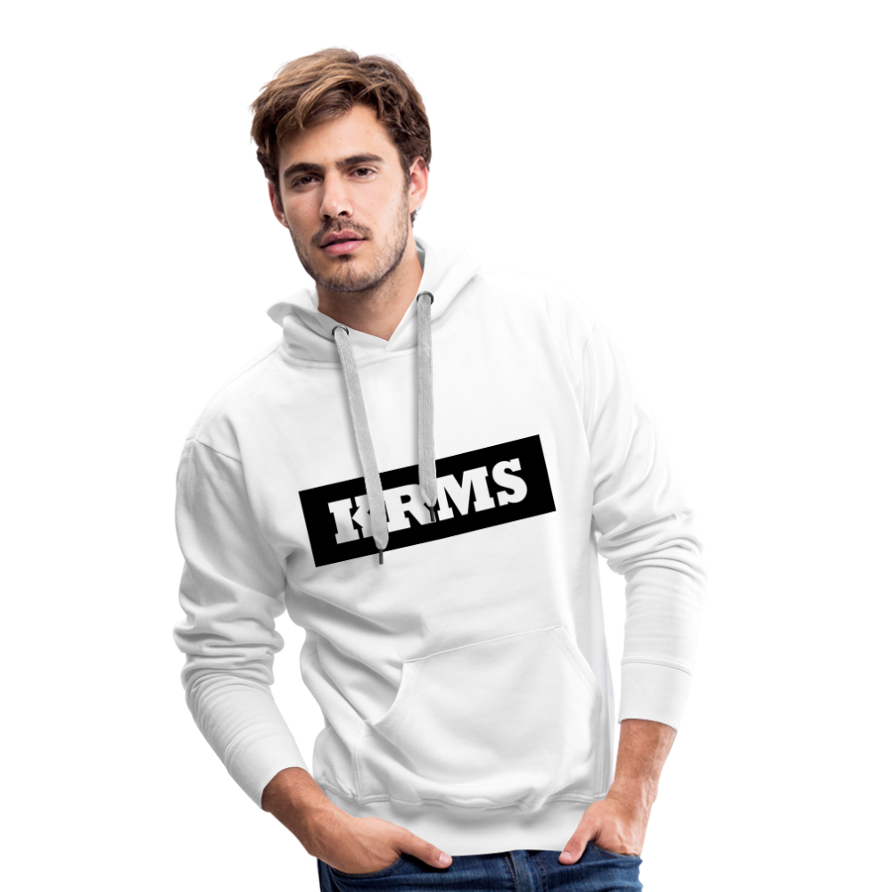 Hoodie "KRMS" Dark Edition - white