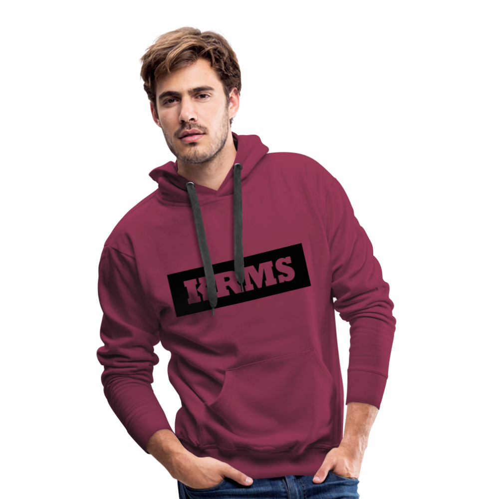 Hoodie "KRMS" Dark Edition - bordeaux
