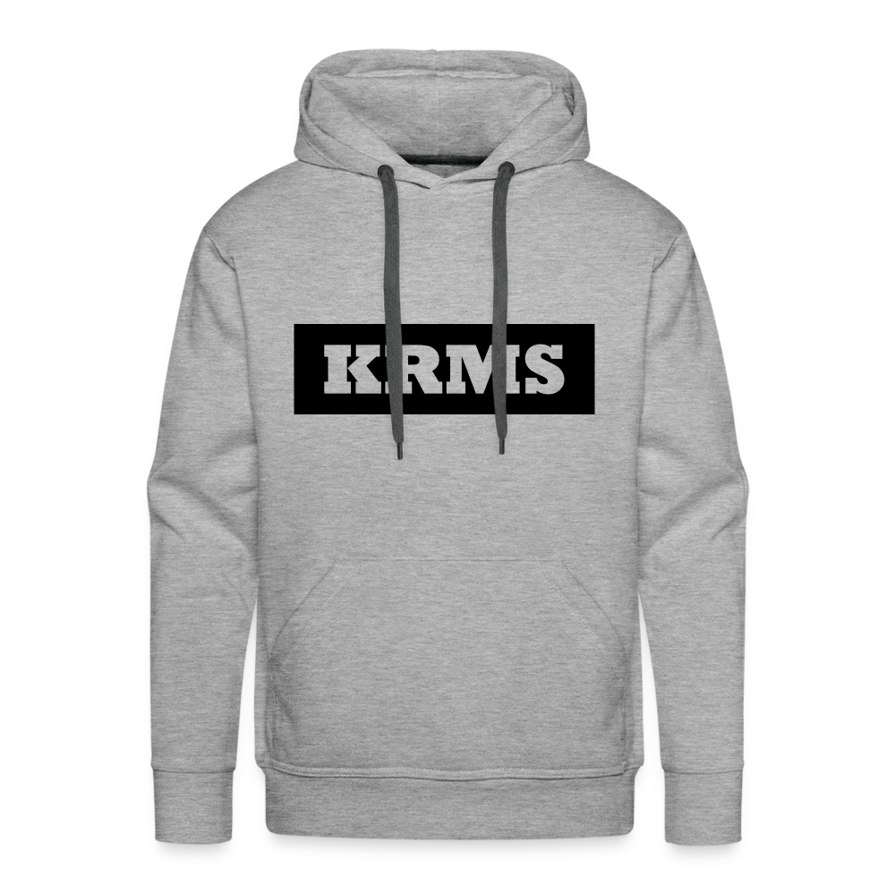 Hoodie "KRMS" Dark Edition - heather grey