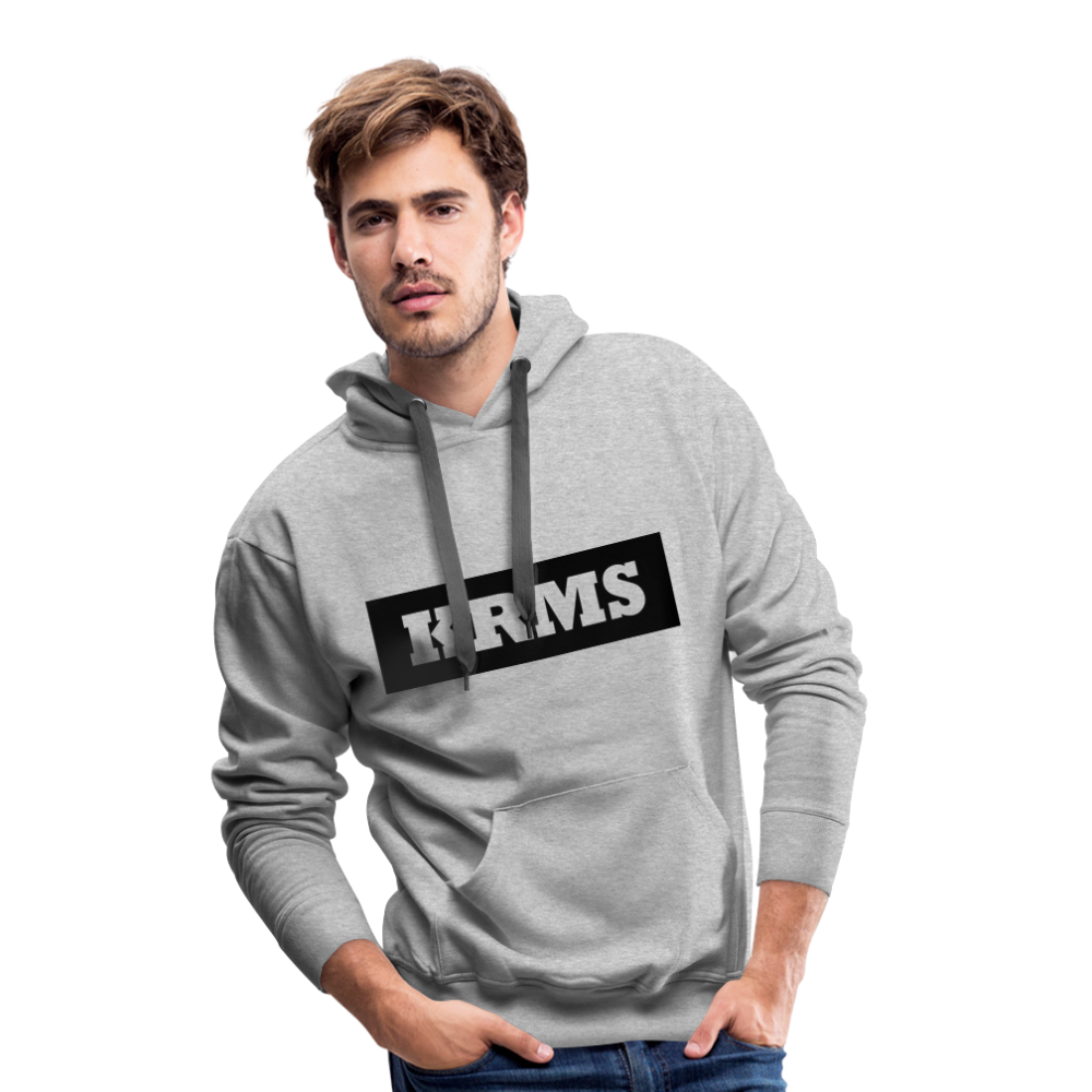 Hoodie "KRMS" Dark Edition - heather grey