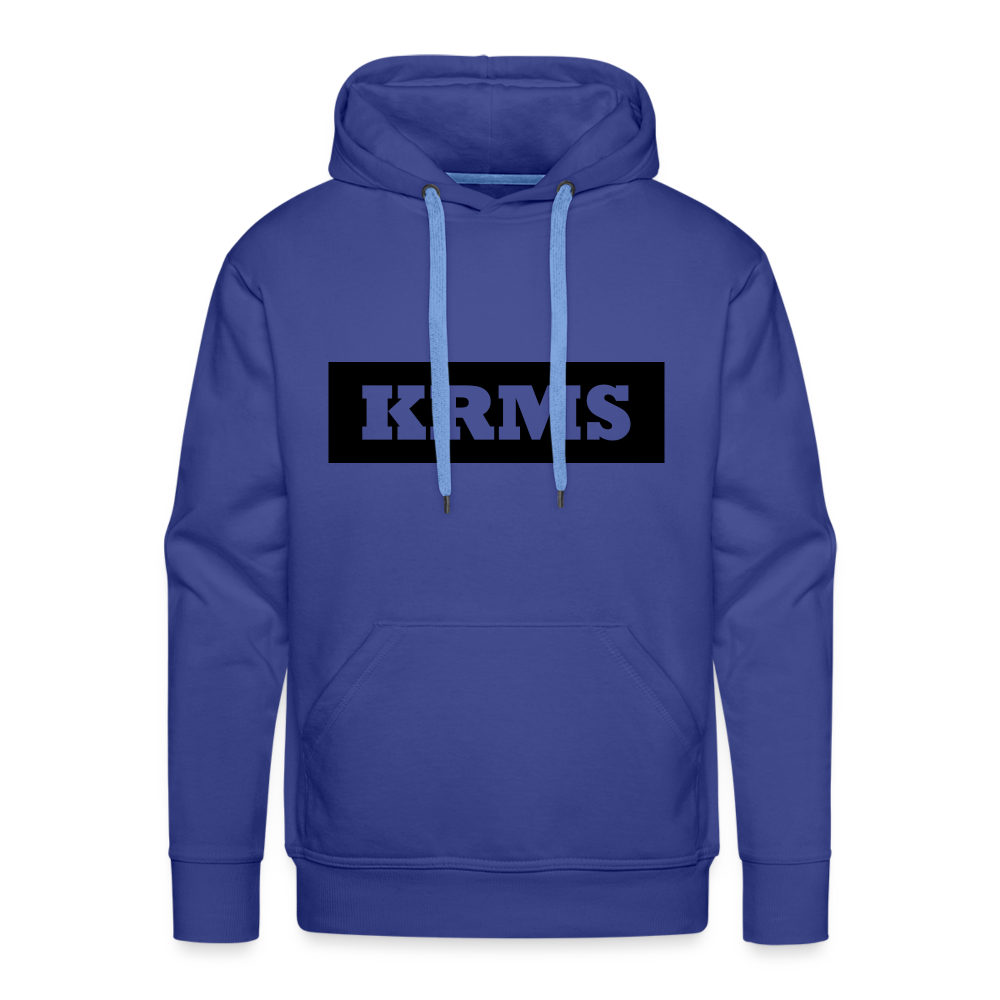 Hoodie "KRMS" Dark Edition - royal blue