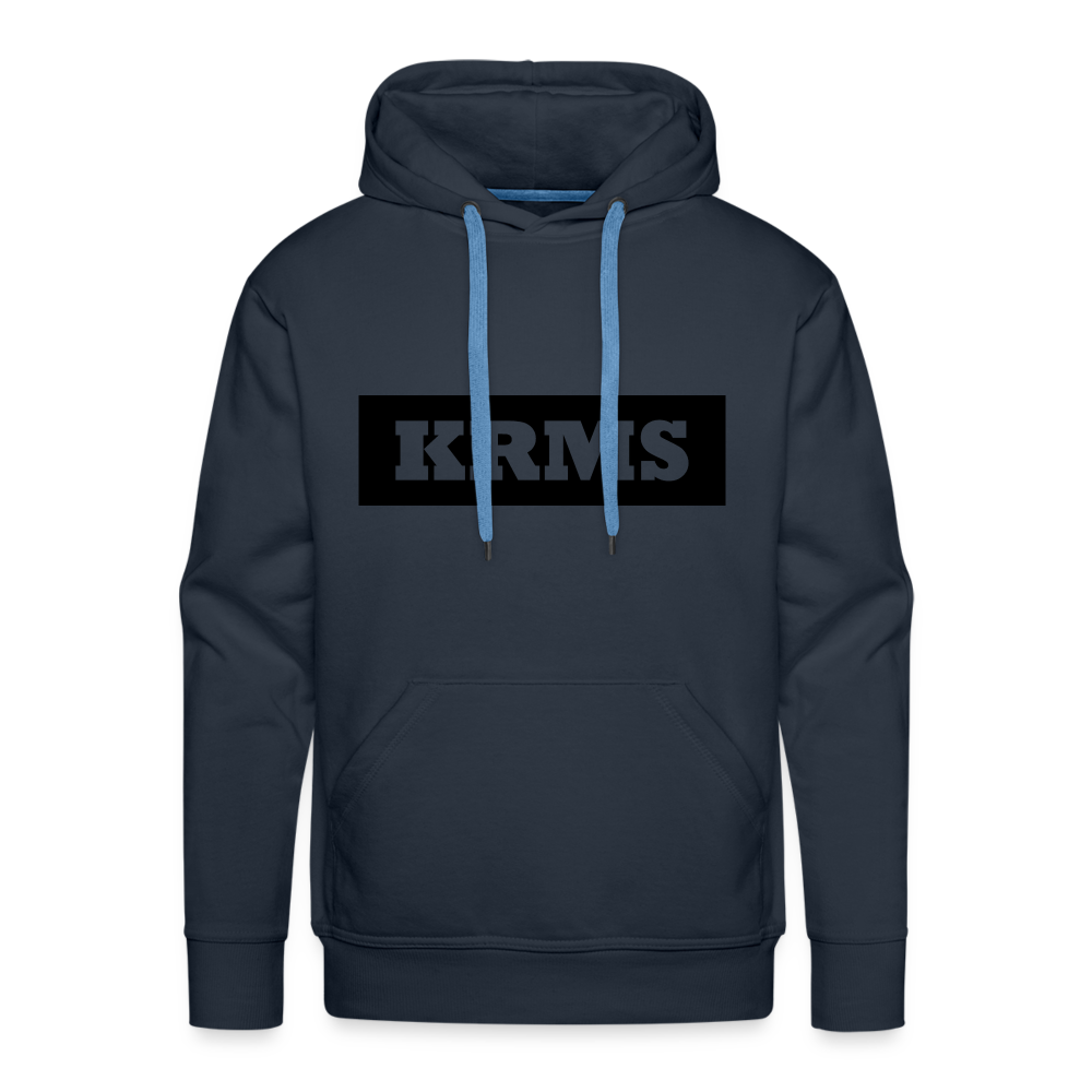 Hoodie "KRMS" Dark Edition - navy