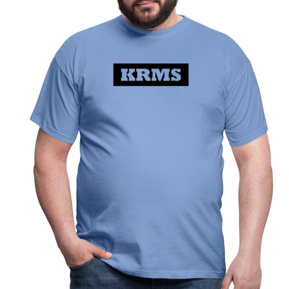 T-Shirt "KRMS" - carolina blue