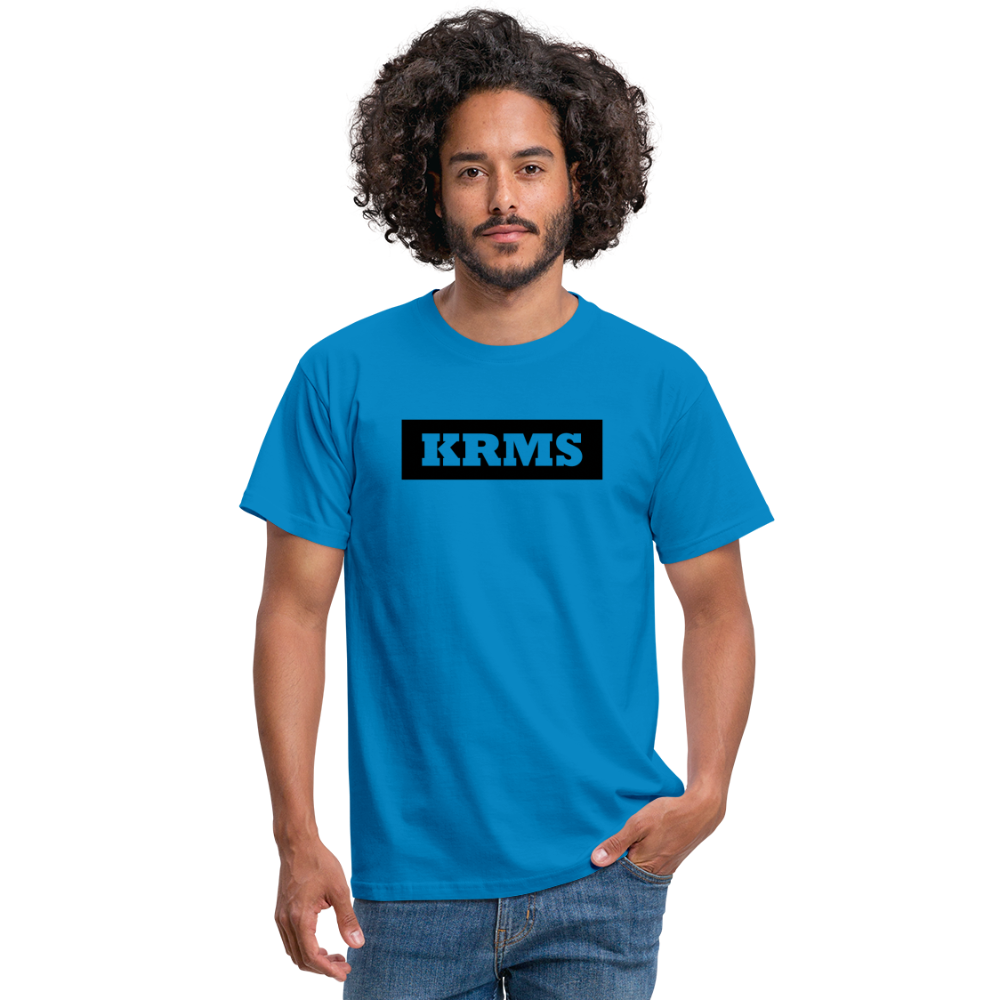 T-Shirt "KRMS" - royal blue