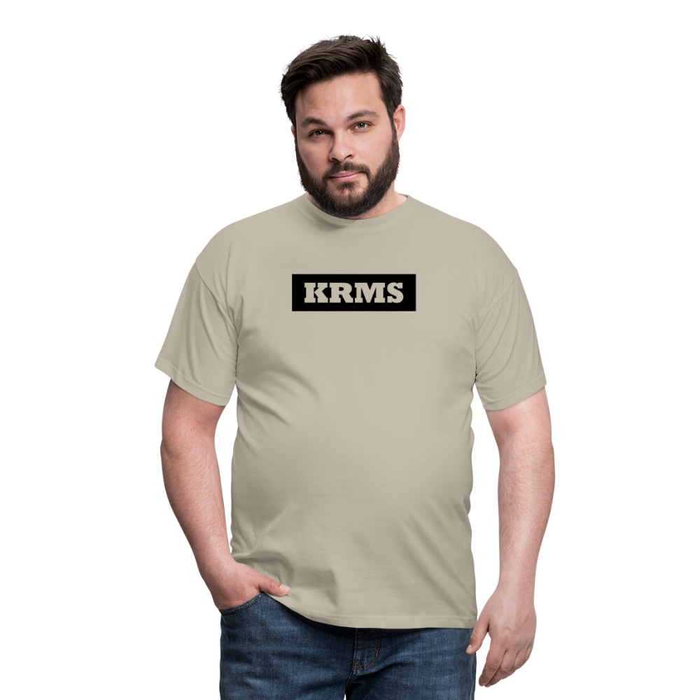 T-Shirt "KRMS" - sand beige