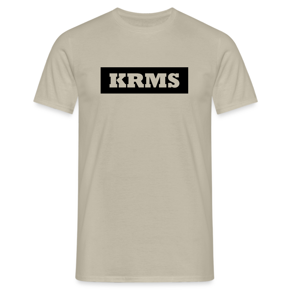 T-Shirt "KRMS" - sand beige