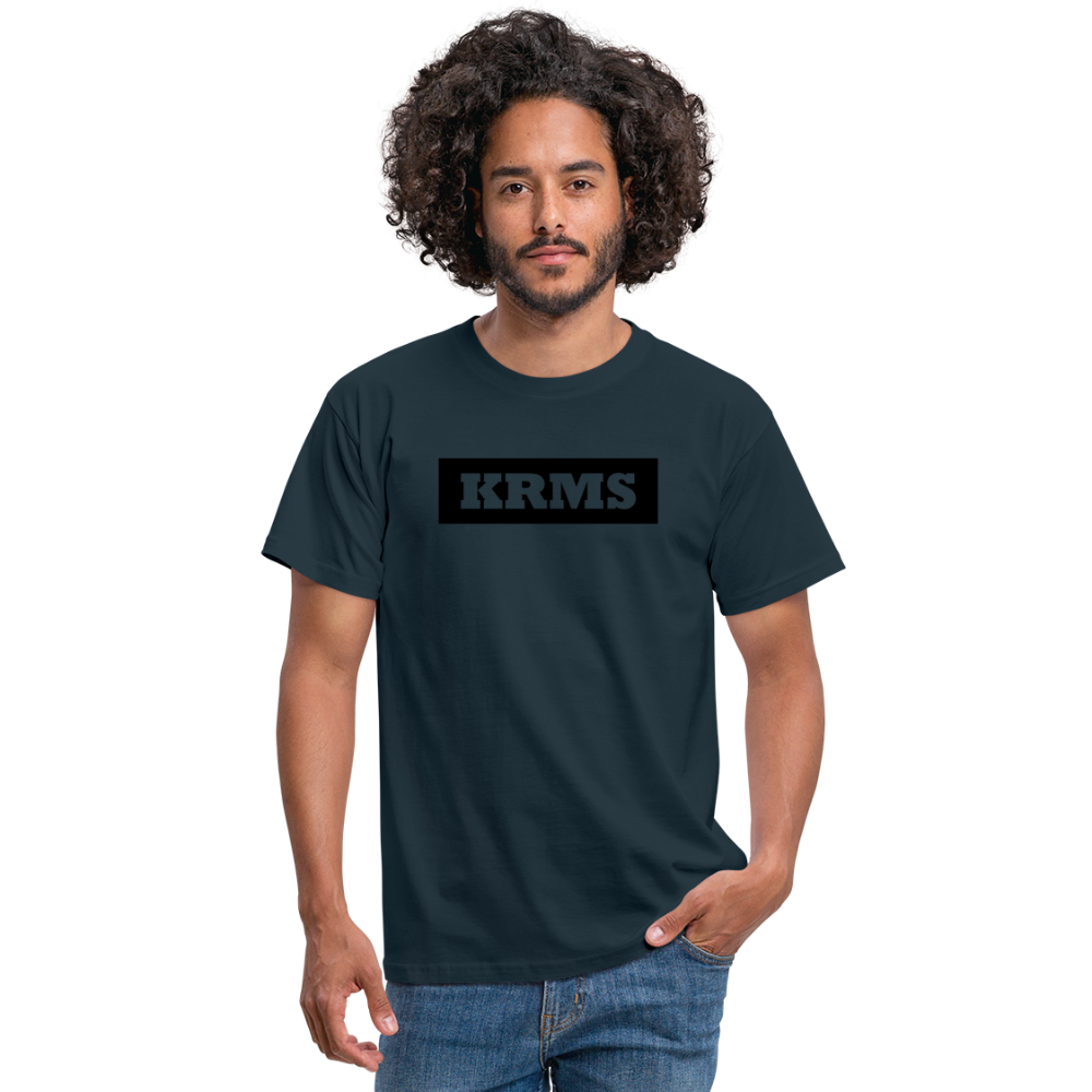T-Shirt "KRMS" - navy