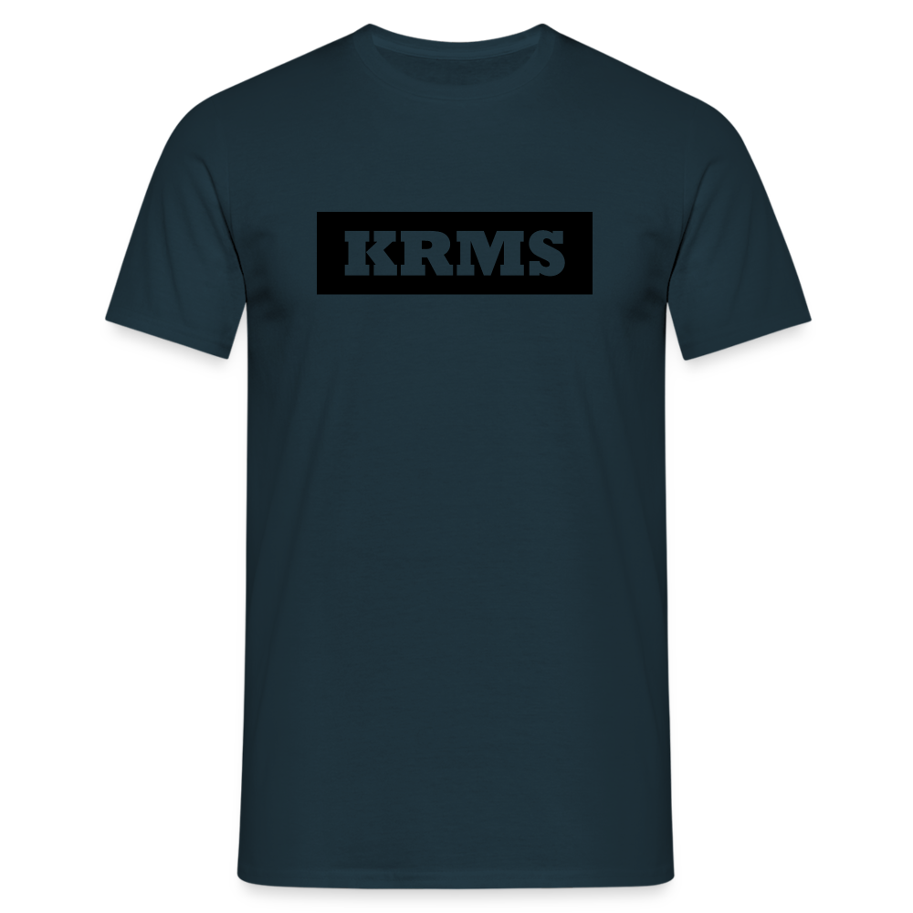 T-Shirt "KRMS" - navy