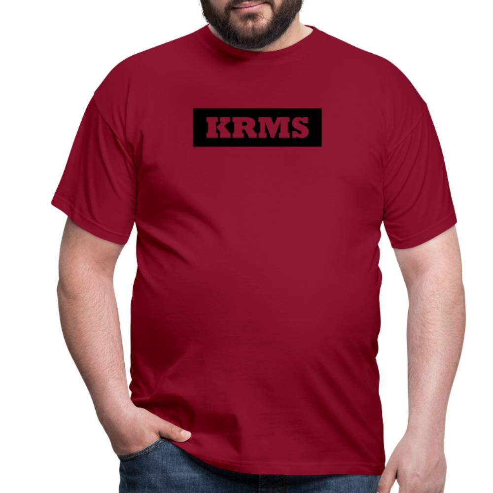 T-Shirt "KRMS" - brick red